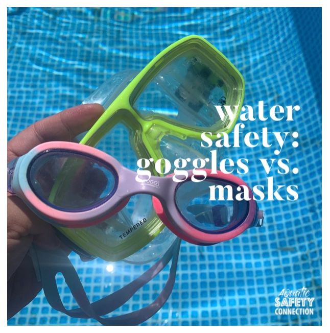 Water Safety Goggles vs. Masks